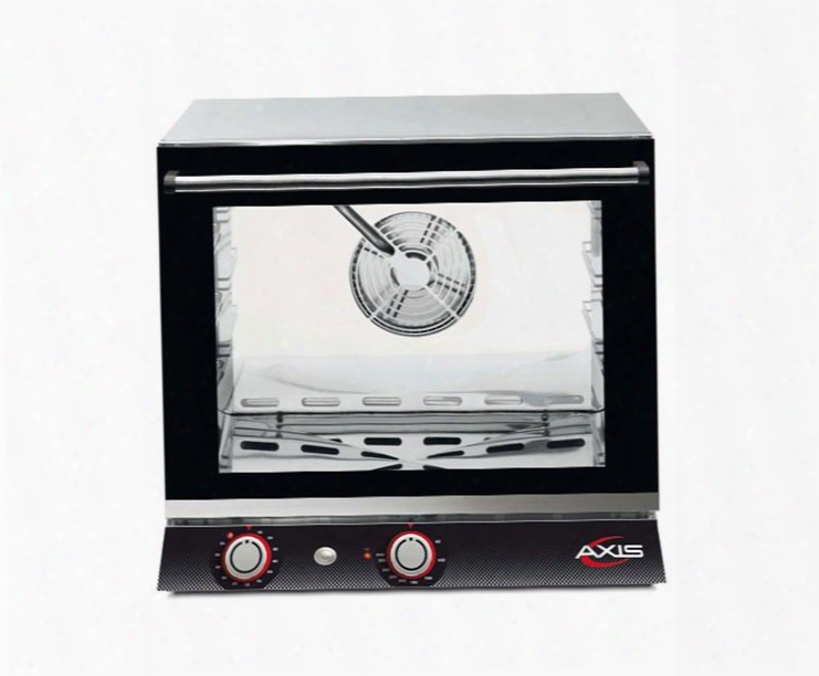 Ax514h Half Size Convection Oven With Humidity Manual Controls 4 Shelves Half Size Pans Up To 510 Degrees F 0-120 Minute Timer In