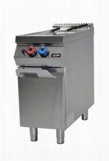Axgpc1 16" Gas Single Pasta Cooker With Basket 10.56 Gallons Of Water Capacity 45000 Btu/hr In Stainless