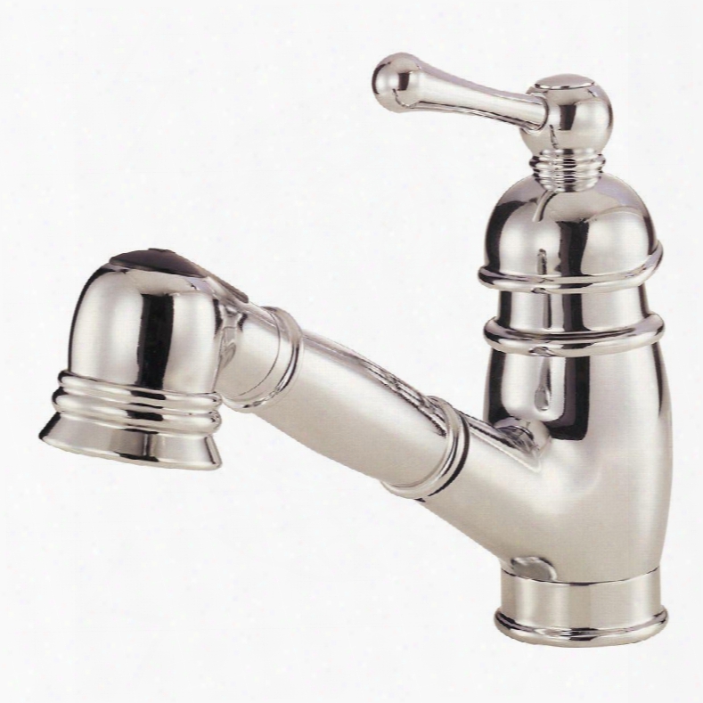 D457014pnv Opulence Single Handle Pull-out Sprayer Kitchen Faucet In Polished