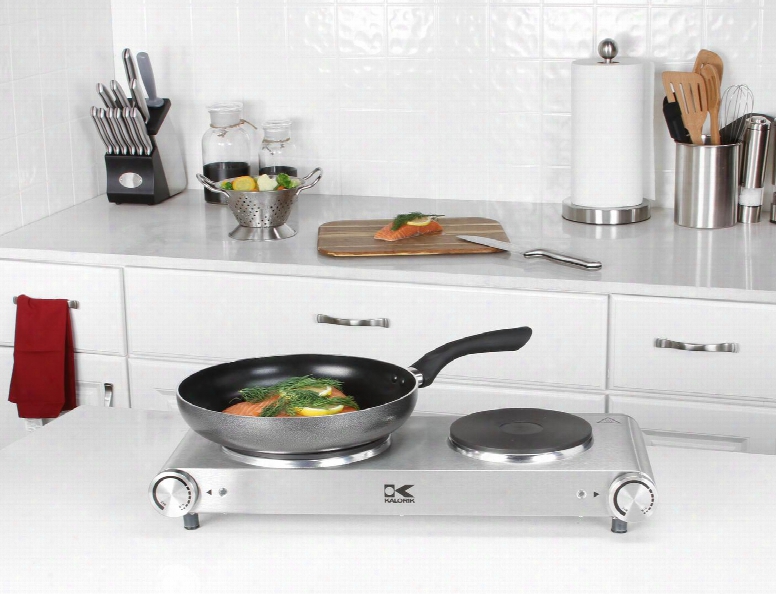 Dkp 34908 Ss Stainless Steel Double Cooking