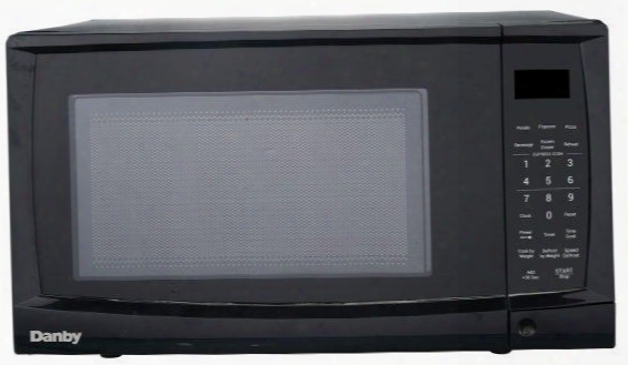 Dmw07a4bdb 18" Counter Top Microwave With .7 Cu. Ft. Capacity 10 Power Levels 6 Simple One Touch Cooking Speed Defrost In