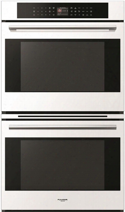 F7dp30w1 30" 700 Series Double Wall Oven With 8.8 Cu. Ft. Capacity Self-cleaning Multi-level Cooking Meat Probe Cool Touch Door And Telescopic Rack In