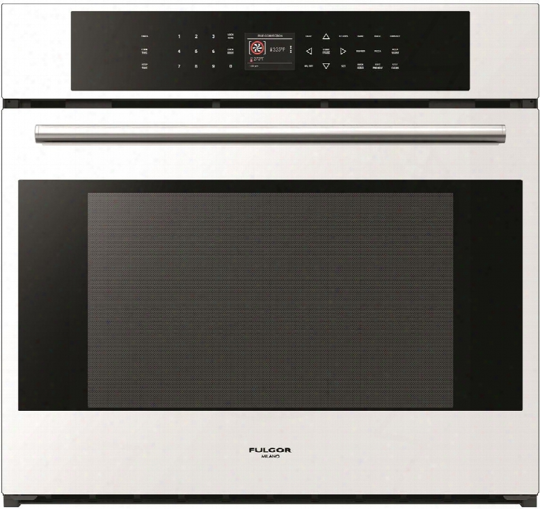 F7sp30w1 30" 700 Series Single Wall Oven With 4.4 Cu. Ft. Capacity Self-cleaning Multi-level Cooking Meat Probe Cool Touch Door And Telescopic Rack In