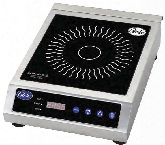 Gir18 Countertop Induction Range With Touch Pad Control Panel 7 Power Levels Digital Timer And Automatic Ssafety Shut-off In Stainless