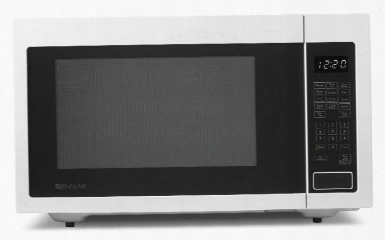 Jmc1116aw 22" Countertop Microwave Oven With Auto Sensor Microwave Cooking Two-stage Memory Programming 10 Power Levels 1.6 Cu. Ft. Capacity And Popcorn