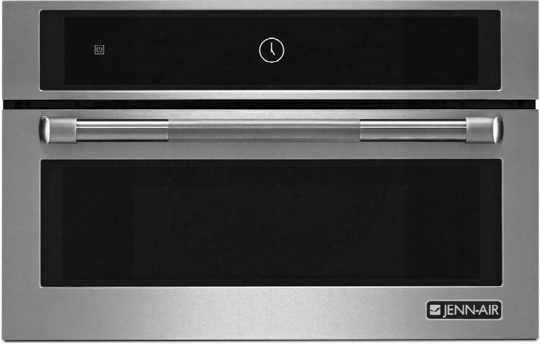 Jmc2430dp 30" Built-in Microwave With Speed Cook 4.3" Full Color Lcd Display Convection & Microwave Combination Cooking And Sensor Cooking In Stainless