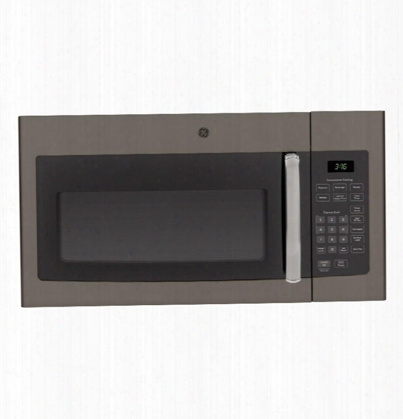 Jvm3160efes 30" Over-the-range Microwave Oven With 1.6 Cu. Ft. Capacity Conwenience Cooking Controls Weight And Time Defrost Turntable With On/off And