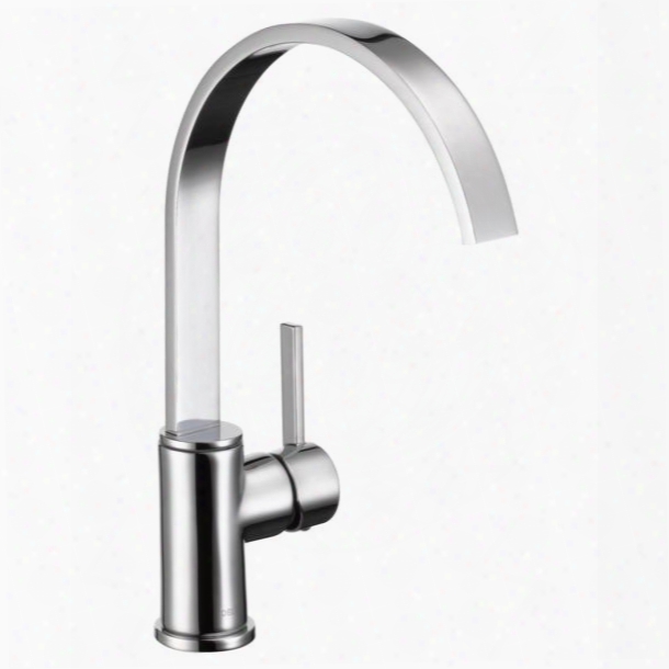 Mandolin 26602lf Delta Mandolin: Single Handle Centerset Kitchen Faucet In