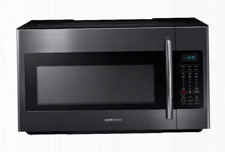 Me18h704sfg 30" Over The Range Microwave Oven With 1.8 Cu. Ft. Capacity 1000 Cooking Watts 10 Power Levels Sensor  Cooking Options Ceramic Enamel Interior