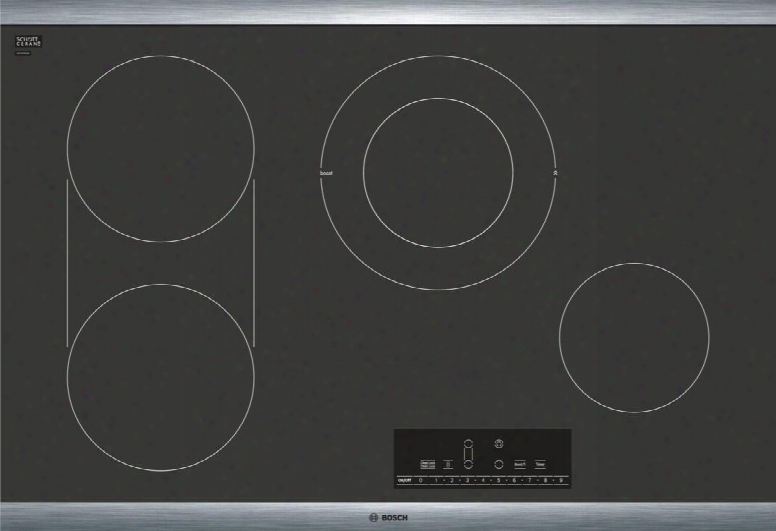 Net8068suc 30" Electric Cooktop With 4 Cooktop Elements And 17 Different Direct Cooking Level