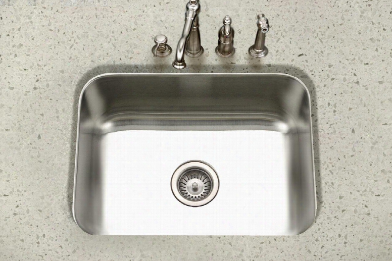 Png-2300-1 Eston Series Undermount Stainless Steel Single Bowl Kitchen Sink 16