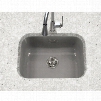 PCS-2500 SL Porcela Series Porcelain Enamel Steel Undermount Single Bowl Kitchen Sink