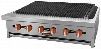SRCB48 48" Char-Rock Broilers with 8 Burners 16000 BTU Per Burner 128000 Total BTU in Stainless