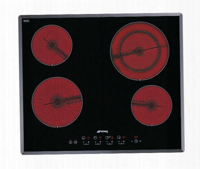 S2641tcu 24" Ceramic Electric Cooktop With 4 Burners Touch Control Limited Power Consumption M Ode End Of Cooking Acoustic Alarm Keep Warm Automatic