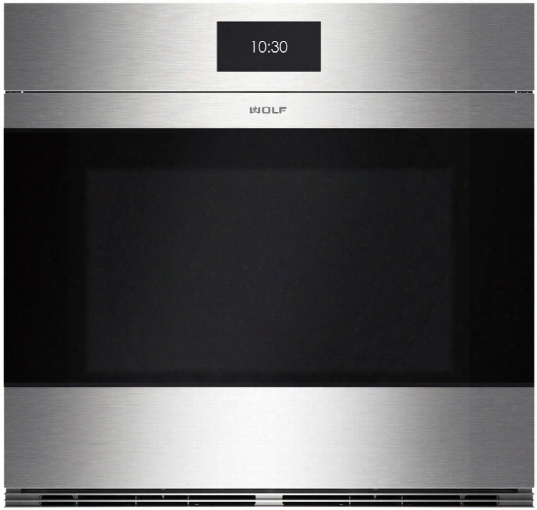 So30cm/s 30" M Series Contemporary Built-in Single Oven With 5.1 Cu. Ft. Capacity 10 Cooking Modes Convection System And Gourmet Proof In Stainless