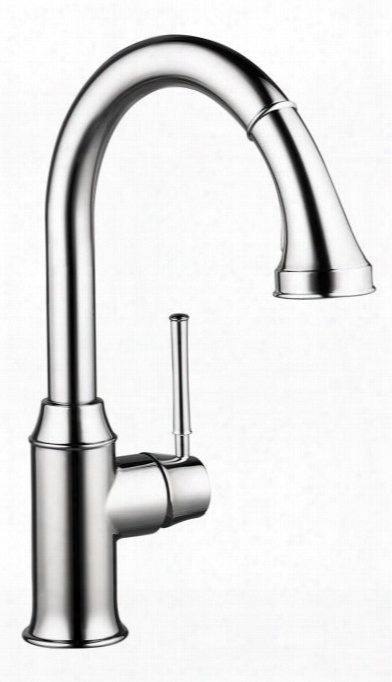 4215000 Hg Talis C Higharc Single Hole Kitchen Faucet W/pull Down 2