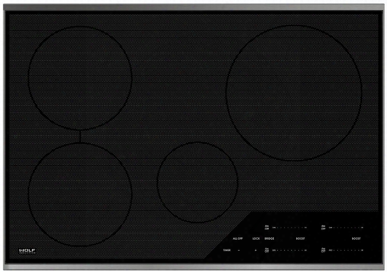 Ci304ts 30" Transitional Induction Cooktop With 4 Cooking Elements Ceran Glass-ceramic Surface Cookware Sensing Boost Mode Touch Controls And Control