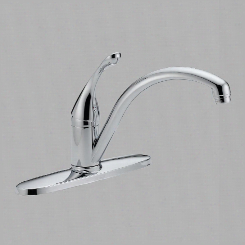 Collins 140-we-dst Delta Classic: Single Handle Water Efficient Kitchen Faucet In