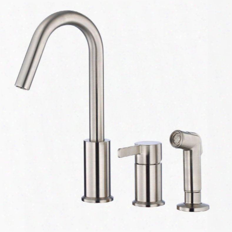 D409030ss Amalfi Single Handle Kitchen Faucet In Stainless