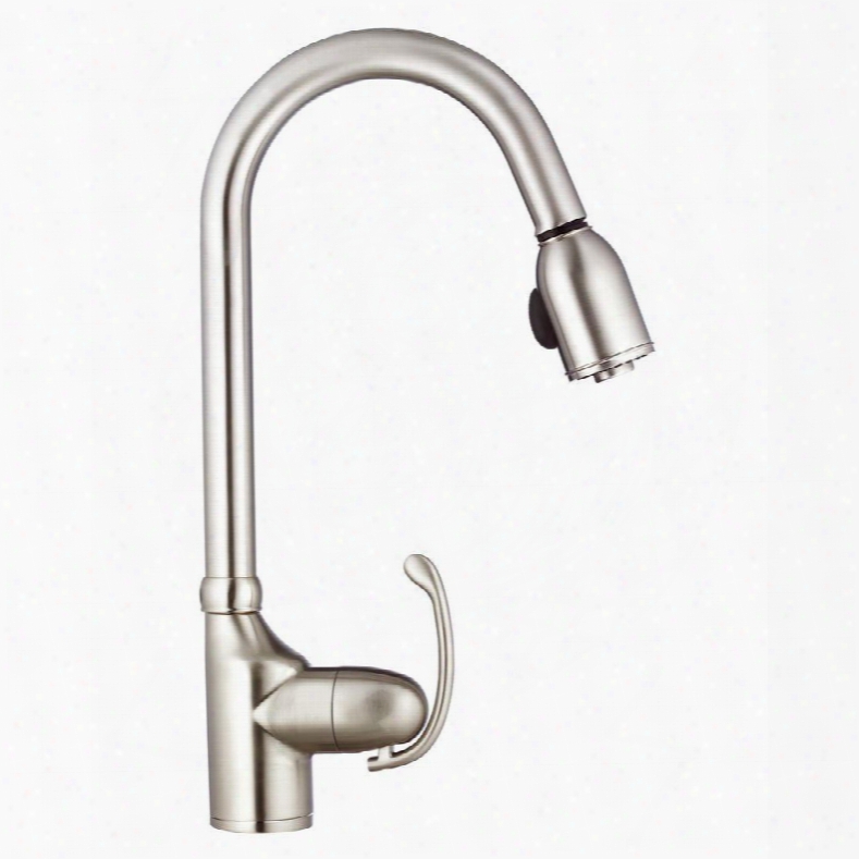 D454520ss Anu Single-handle Pull-down Sprayer Kitchen Faucet In Stainless