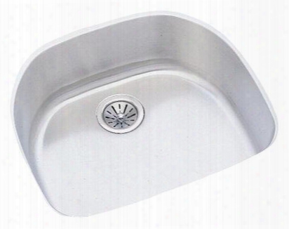 Eluhe21 1810 Harmony Stainless Steel 23-9/16" X 21-1/8' Undermount Single Basin Kitchen