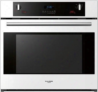 F6sp30w1 30" 600 Series Star K  Single Electric Wall Oven With 4.1 Cu. Ft. Capacity Pyrolytic Self-clean Automatic Door Latch And 12 Cooking Functions In