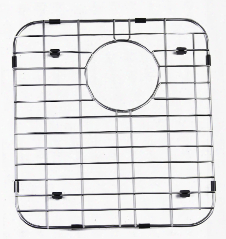 Gr512l Left Side Kitchen Sink Grid With Stainless Steel And Durable Plastic Feet In Stainless