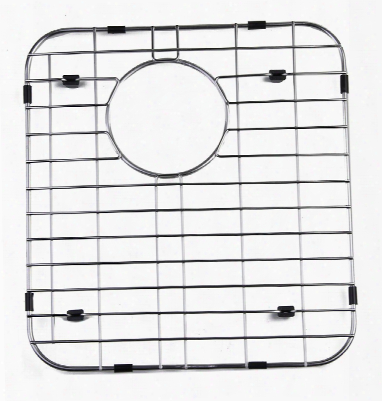 Gr512r Right Side Kitchen Sink Grid With Stainless Steel And Durable Plastic Feet In Stainless