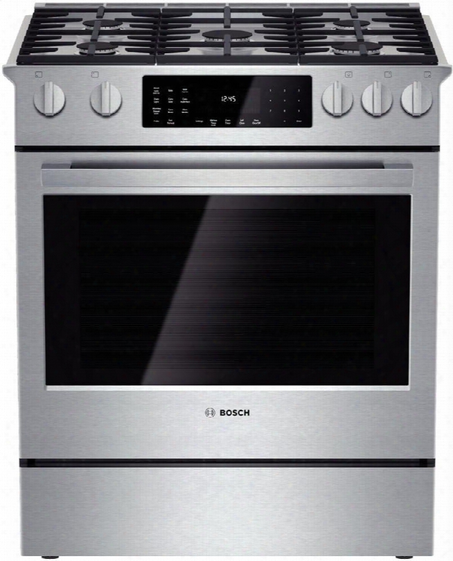 Hdi8054u 800 Series 30" Wide Dual Fuel Slide-in Range With 4.6 Cu. Ft. Capacity 18 000 Btu Center Burner 11 Specialized Cooking Modes Genuine European