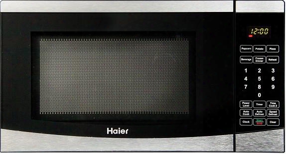 Hmc725sess 18" Countertop Microwave Wwith 0.7 Cu. Ft. Capacity And 700 Watt Electronic Touch Controls Multistage Cooking Glass Turntable Child Lock In