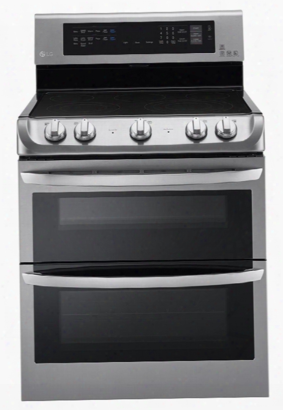 Lde4415st 30" Freestanding Double Ov En Electric Range With 5 Cooking Elements 7.3 Cu. Ft. Capacity 3200w Power Burner Self Clean Probake Convection And