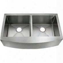 Li-1200 Isernia 35 3/4" Single Bowl Undermount Kitchen Sink With Soundproofing System And Mounting Hardware In Stainless