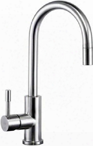 Li-uk-t700 Limena Single Lever Pull-out Kitchen Faucet With A Deluxestainless Steel Soap Dispenser In A Satin