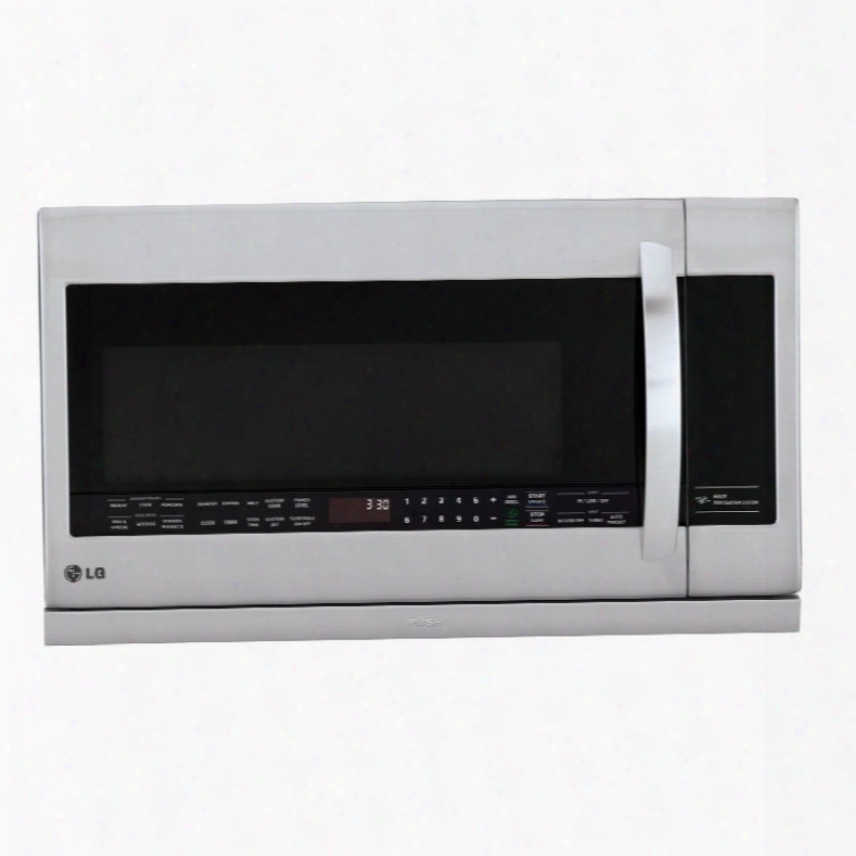 Lmhm2237st 30" Over-the-range Microwave Oven With 2.2 Cu. Ft. 400 Cfm Venting System Sensor Cooking Easyclean Extendavent Quietpower Ventilation System