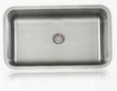 Pc-ss-cl-s2-16 Lenova Permaclean 28 Inch Undermount Single Bowl 16 Gauge Stainless Steel Kitchen