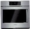 HBLP451LUC 30" Single Wall Oven with Left Side Opening Door 4.6 Cu. Ft. Oven Capacity 2 Lights 14 Cooking Modes SteelTouch Buttons EcoClean AutoProbe