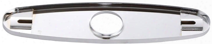 Rva1029ch Kitchen Faucet Hole Cover 10" Deck Plate - Polished