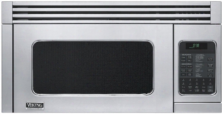 Vmor205ss 1.1 Cu. Ft. Over-the-range Microwave Oven Wit H300 Cfm Venting System 1 400 Cooking Watts 4 Convection Settings 10 Power Levels And Auto-sensor