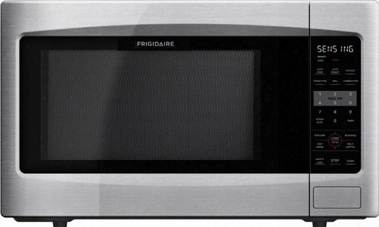 Ffce2278ls 24" 2.2 Cu. Ft. Capacity 1200 Watt Countertop Microwave Sensor Cooking Effortless Defrost/reheat One-touch Options Ready-select Controls