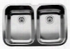 440083 Double Basin Stainless Steel Kitchen Sink from the BlancoSupreme Series 9