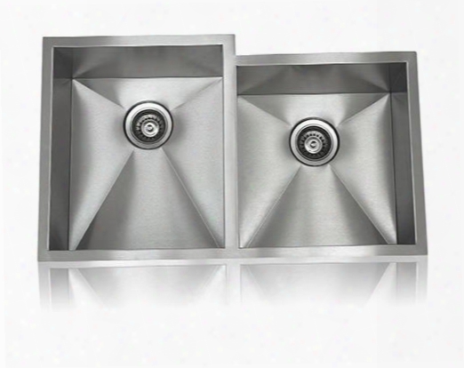 Ss-0ri-d2 Lenova Ss-0ri-d2 33 Inch Undermount 60/40 Double Bowl 16 Gauge Stainless Steel Kitchen