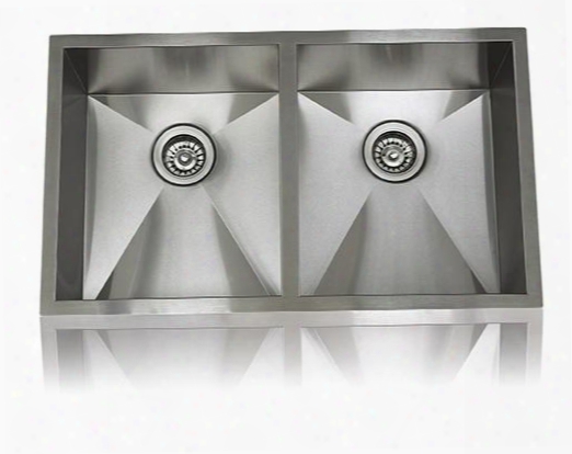 Ss-0ri-d3 Lenova Ss-0ri-d3 32 Inch Undermount 50/50 Double Bowl 16 Gauge Stainless Steel Kitchen