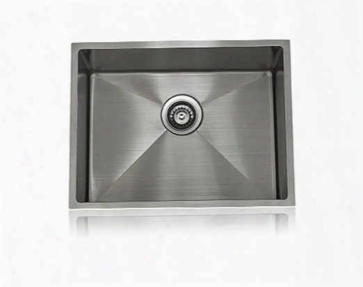 Ss-12ri-s2 Lenova Ss-1/2ri-s2 23 Inch Undermount Single Bowl 16 Gauge Stainless Steel Kitchen