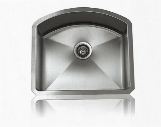 Ss-sqd-s Lenova Ss-sqd-s 23 Inch Undermount Single Bowl 16 Gauge Stainless Steel Kitchen