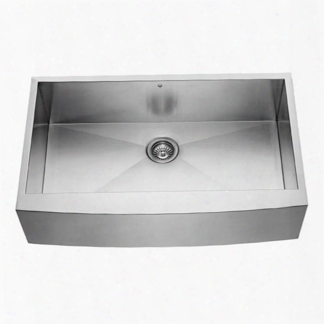 Vg3620c 36" Farmhouse Double Bowl Kitchen Sink In 16-gauge Stainless