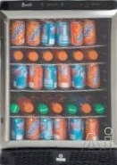 Avanti Bca5105sg1 24 Inch Beverage Center With 5.3 Cu. Ft. Capacity, Adjustable/removable Shelving, Auto Defrost And Led Display