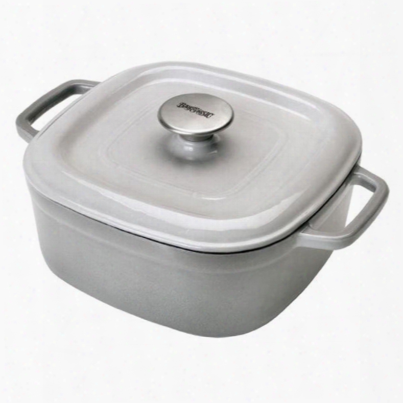 Bayou Classic 7722s Weathered Grey 4 Qt Casserole Wiith Lid, Bayou Classic,enameled Cast Iron