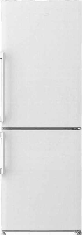 Blomberg Brfb1044wh 24 Inch Freestanding Counter Depth Bottom Freezer Refrigerator With Duo Cycle Cooling,, Flexi-rack, Interior Led Lighting, Auto Defrost, Wine Rack, Energy Star And 10.34 Cu. Ft. Capacity