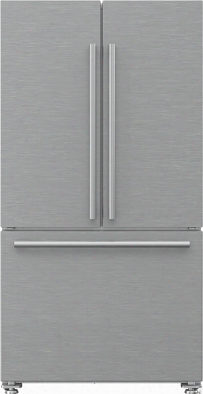 Blomberg Brfd2230ss 36 Inch Counter Depth French Door Refrigerator With Ion Fresh, Blue Light Technology, Dual Cycle Cooling, Internal Water Dispenser, Ice Maker, Finger Print Resistant, Led Lighting, Digital Display, 22.3 Cu. Ft. Capacity, Sabbath Mode A