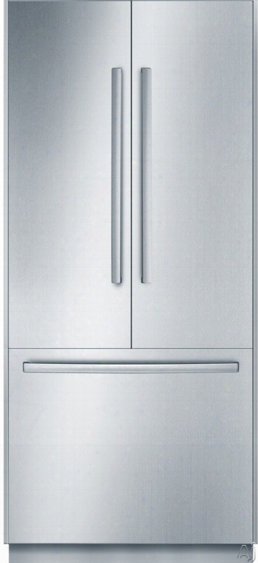 Bosch Benchmark Series B36bt830ns 36 Inch Built-in French Door Refrigerator With Dual Evaporators, Ice Maker, Supercool, Superfreeze, Energy Star, Adjustable Glss Shelving, Humidity Controlled Drawer, Optiflex␞ Hinge, Sabbath Mode And 19.5 Cu. 